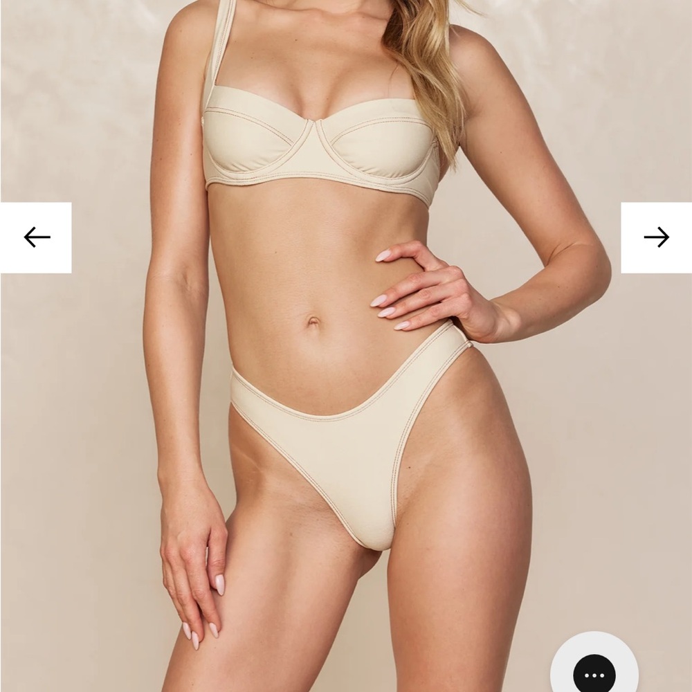 Monday Swimwear Cream Bikini